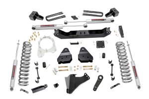 Ford F-350 Super Duty Suspension Lift Kit - Rough Country - 4.5 Inch Lift + N3/V2 Monotube/Vertex Adjustable Reservoir Shocks - '17-'22 Ford F-350 Super Duty Suspension Lift Kit - Rough Country - 4.5 Inch Lift + N3/V2 Monotube/Vertex Adjustable Reservoir Shocks - '17-'22